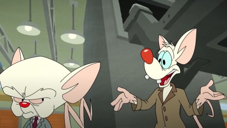 Pinky and the Brain talking