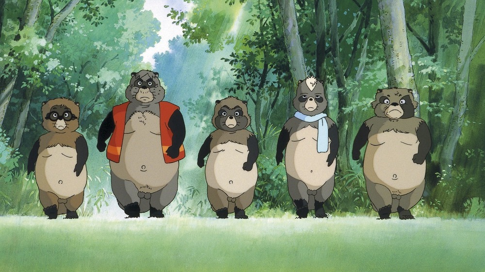 Pom Poko raccoon dogs