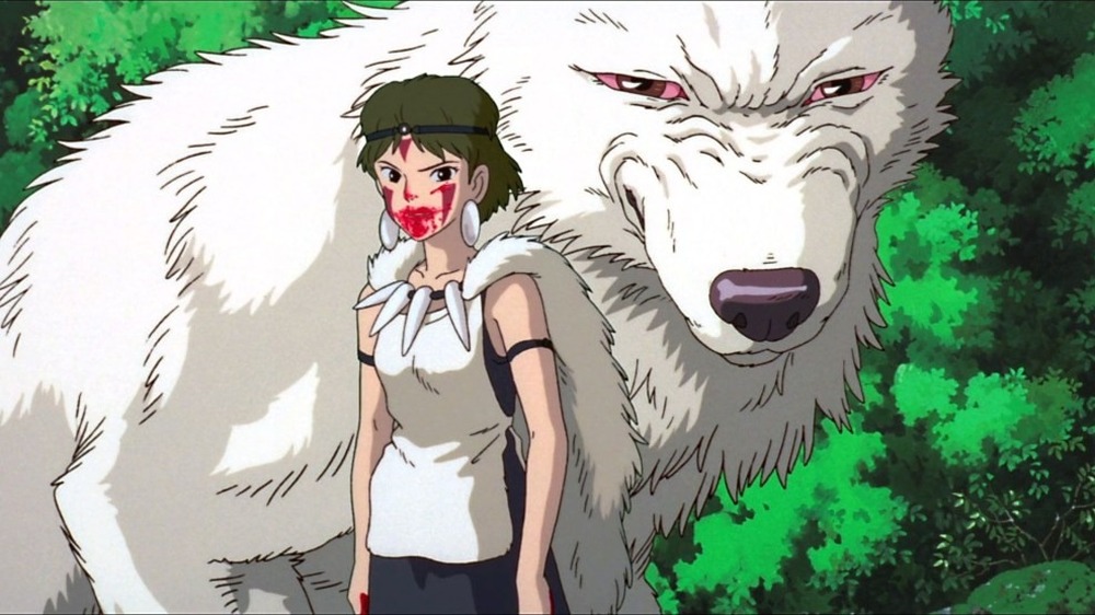 Princess Mononoke wolf