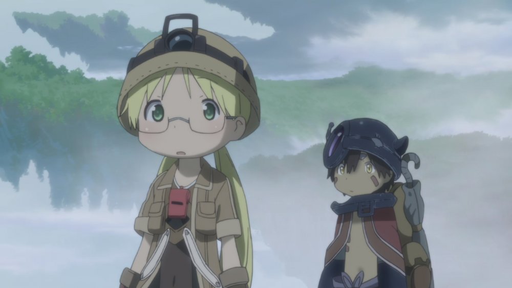 Riko and Reg in "Made in Abyss"