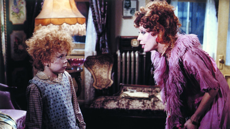 Annie and Mrs. Hannigan