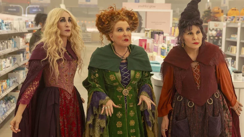 The Sanderson Sisters from Hocus Pocus 2