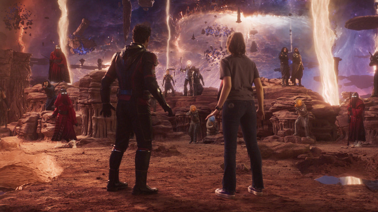 Cassie and Scott enter the Quantum Realm