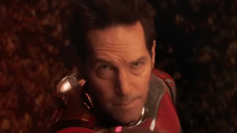 Ant-Man looking up