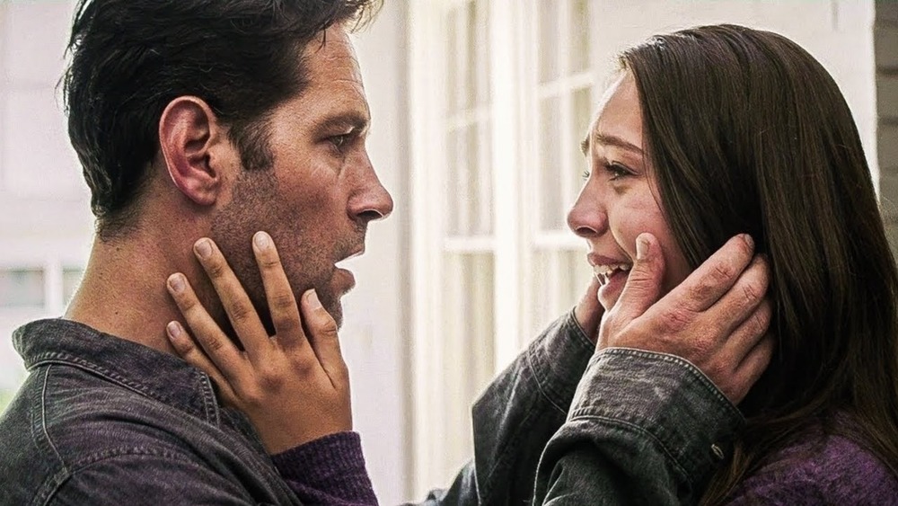 Paul Rudd and Emma Fuhrmann in Avengers: Endgame