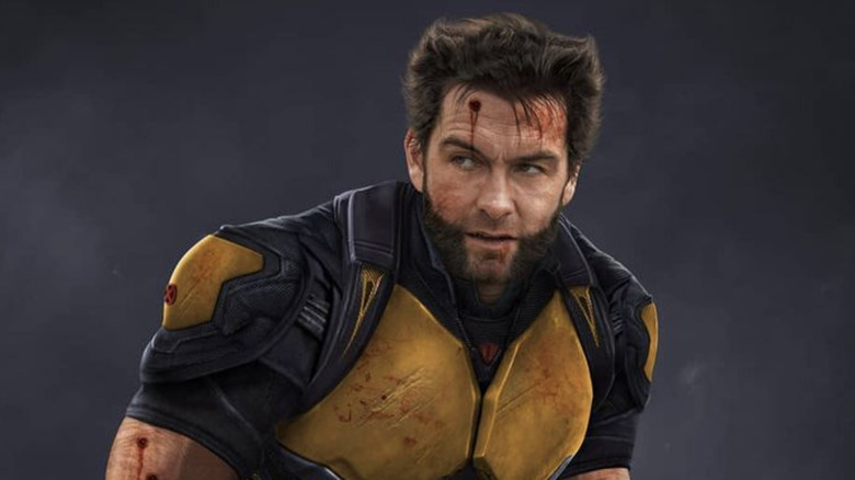 Antony Starr as injured Wolverine