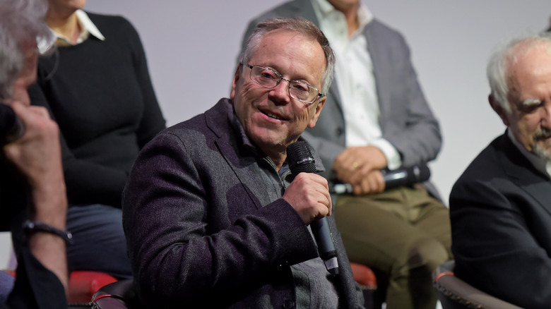 Fernando Meirelles speaking in microphone