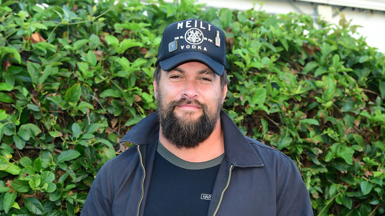 Jason Momoa beard baseball cap