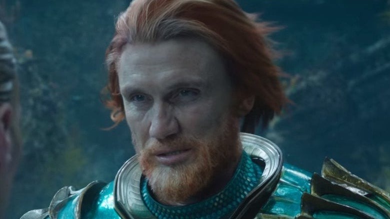 King Nereus talking in Aquaman