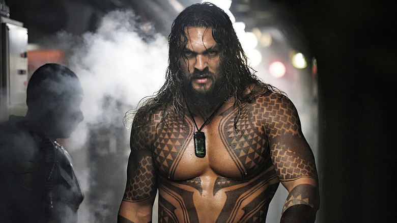 Aquaman walking shirtless