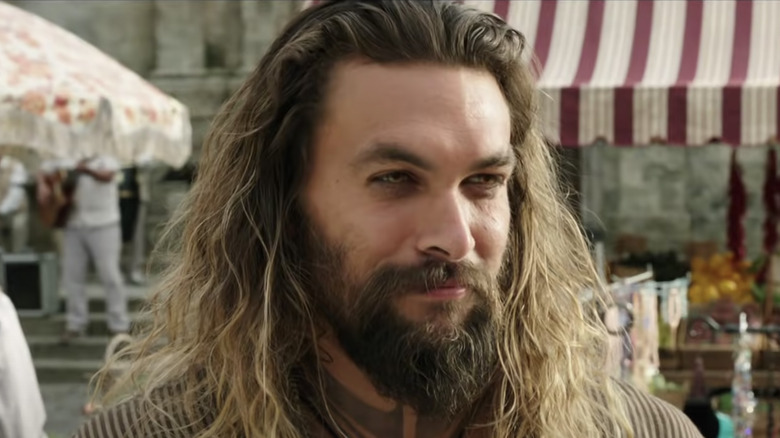 Jason Momoa smiling