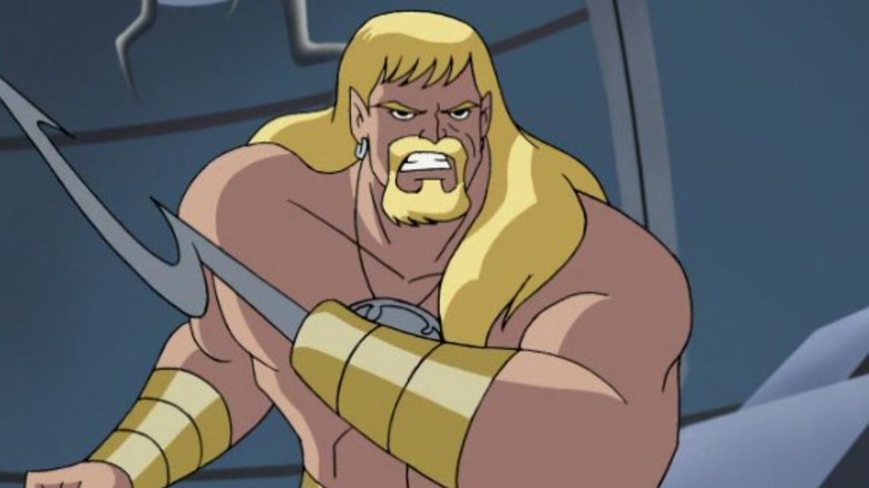 Aquaman angry