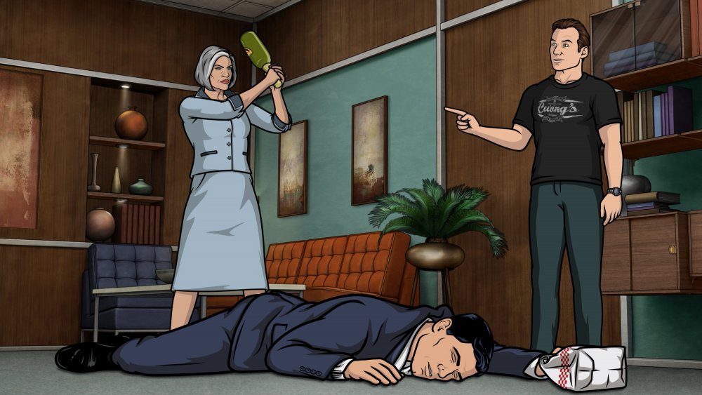 Mallory Archer, Sterling Archer, Slater