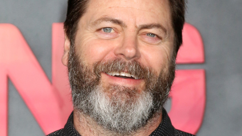 Nick Offerman smiling