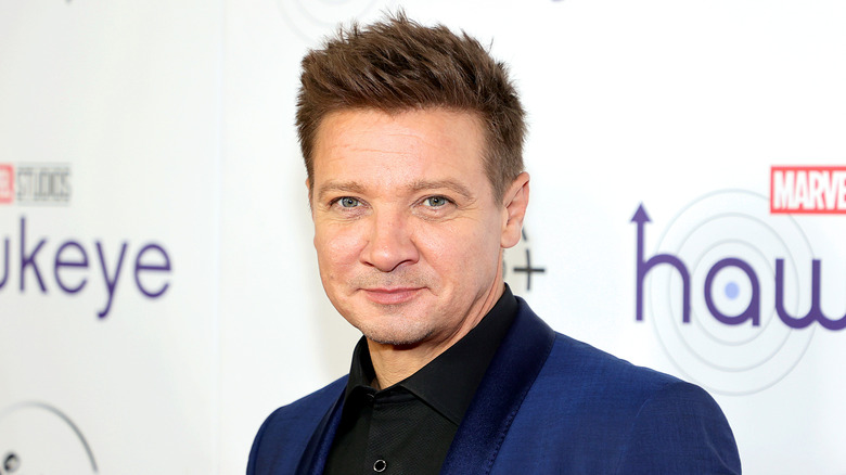 Jeremy Renner at Hawkeye premiere