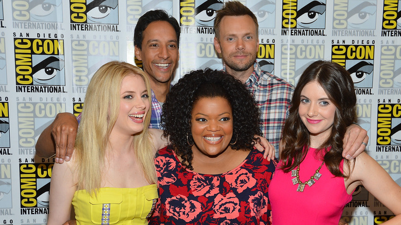 The Community cast at Comic Con