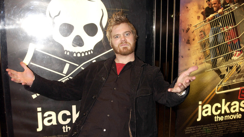 Ryan Dunn at Jackass premiere