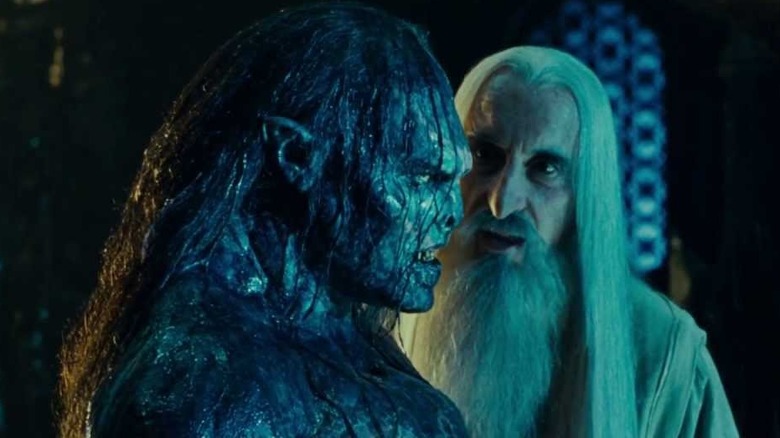 Uruk-hai Lurtz and Saruman