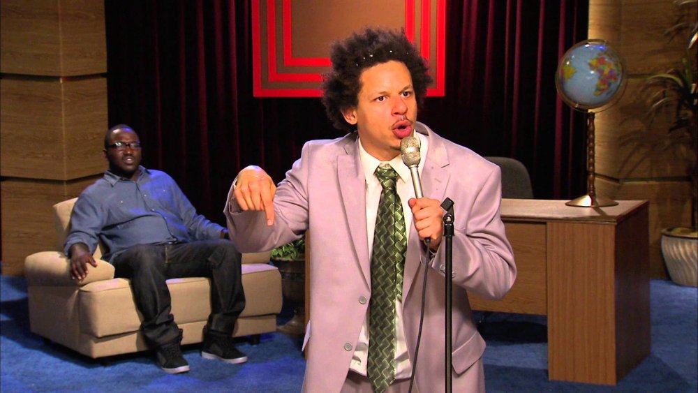 Hannibal Burress and Eric Andre on The Eric Andre Show