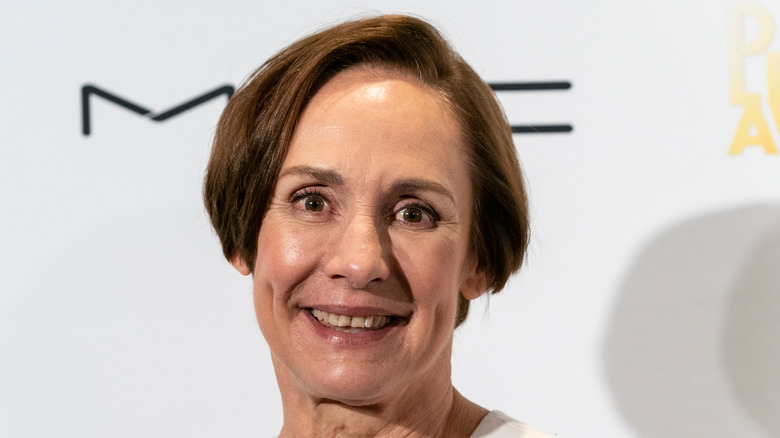 Laurie Metcalf smiling