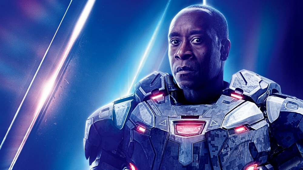 Don Cheadle as War Machine in Avengers: Endgame