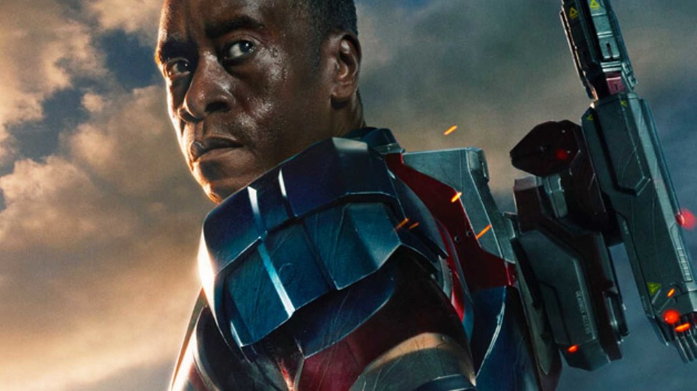 Don Cheadle as Iron Patriot in Iron Man 3