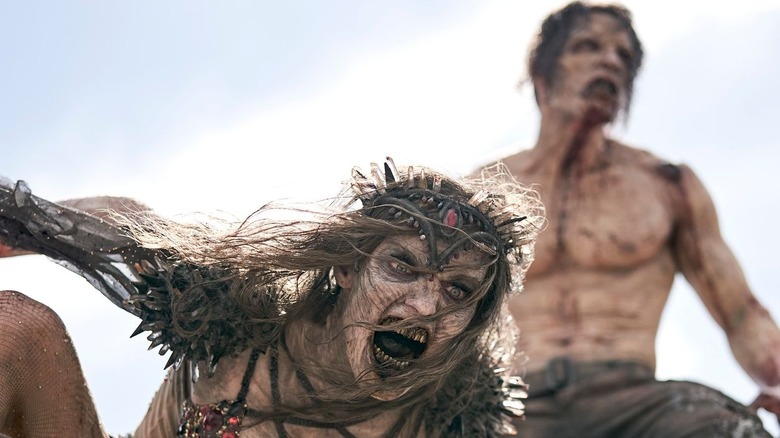 Zeus and Bride zombies in "Army of the Dead"