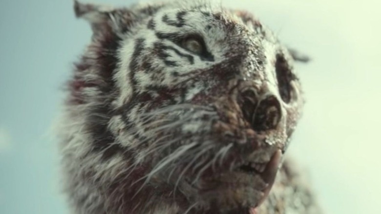 The zombie tiger in 'Army of the Dead'