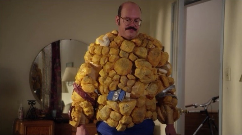 Tobias dressed as the Thing