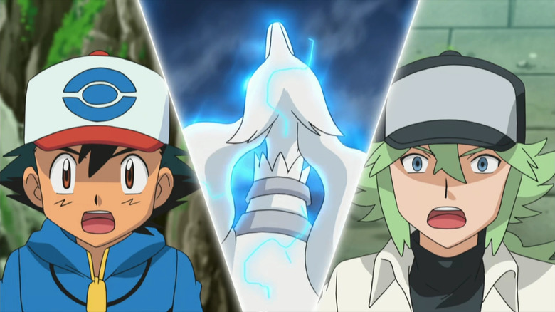 Ash and N reacting to Reshiram