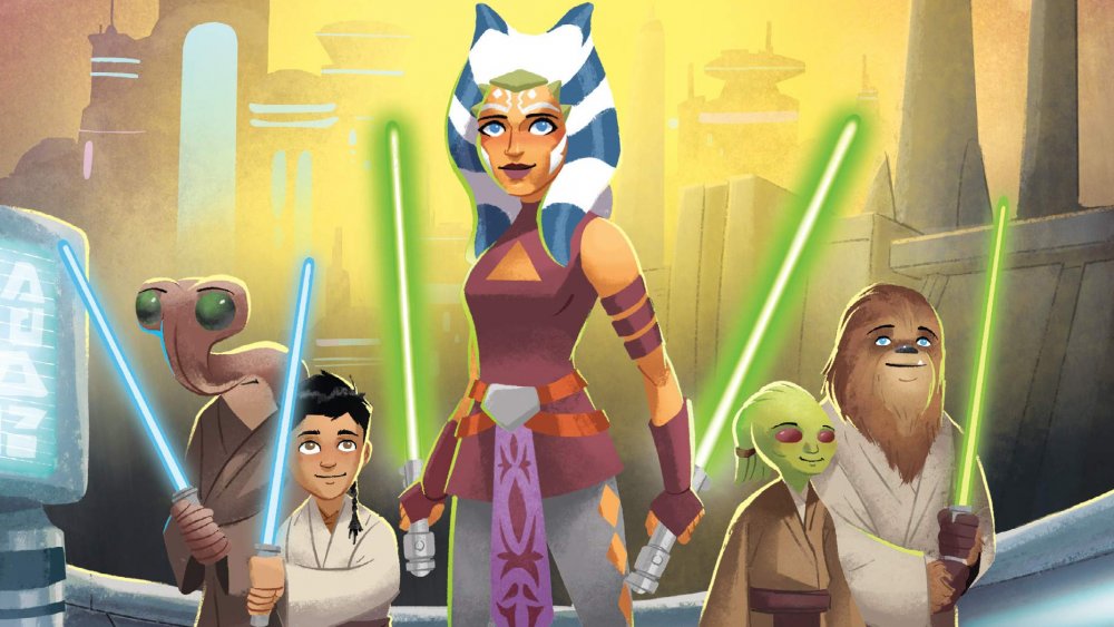 Cover art from Ashley Eckstein's Little Golden Book, I Am a Padawan