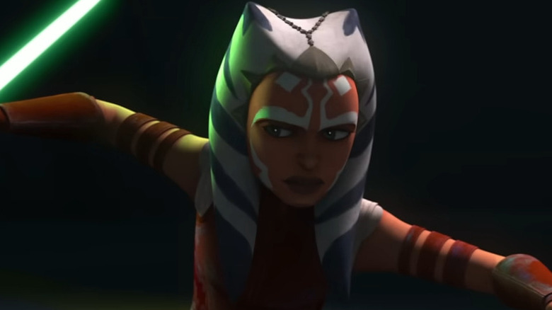 Ahsoka tapping into the Force