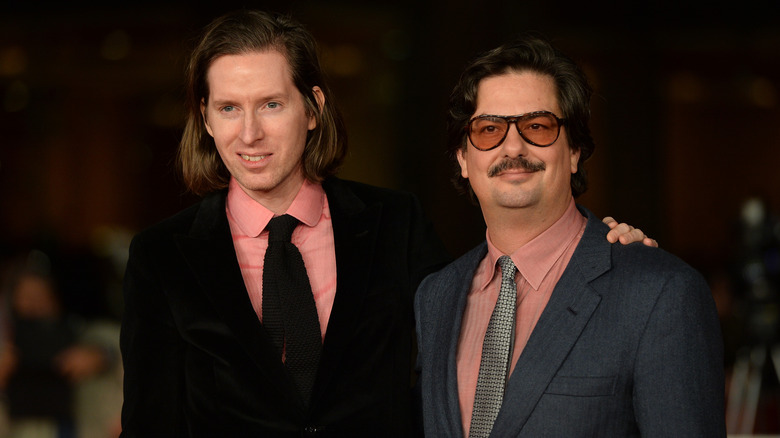 Wes Anderson with Roman Coppola