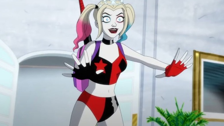 Harley Quinn explaining her plan