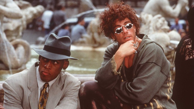 Dennis Rodman and Jean-Claude Van Damme in disguise