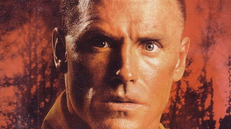 Howie Long looks on the poster for "Firestorm"