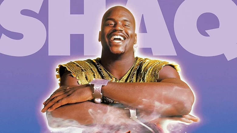 Shaq as a smiling genie