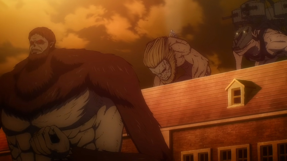 Attack on Titan Three Titans