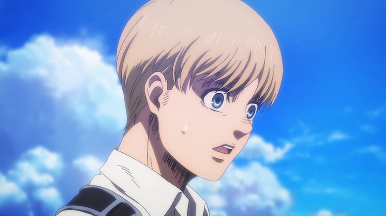 Armin looks shocked