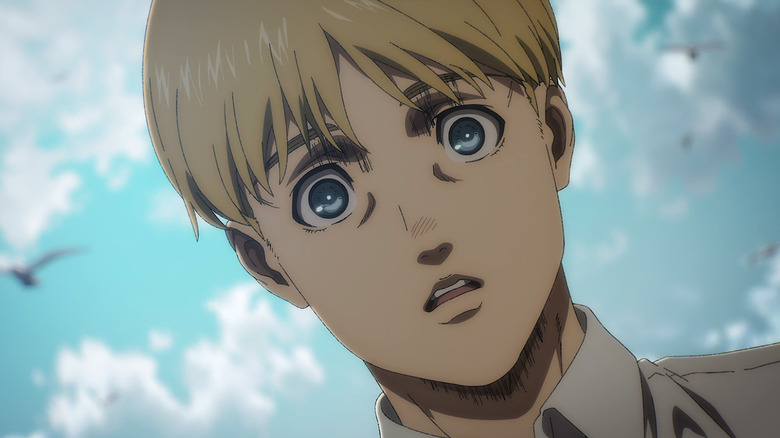 Armin looks shocked