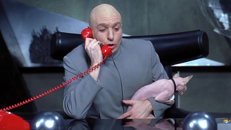 Dr. Evil on phone