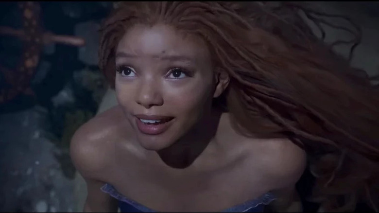 Halle Bailey as the Little Mermaid