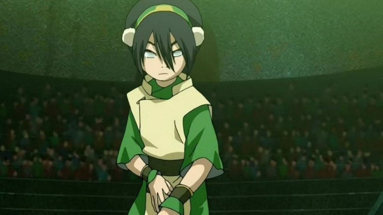 Toph Beifong in an arena