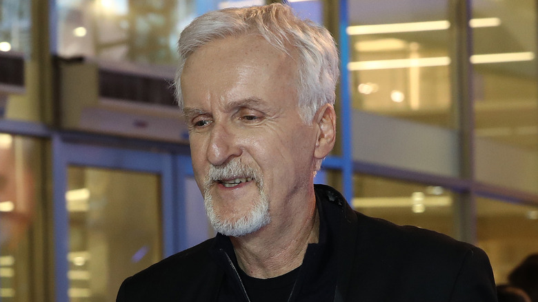 James Cameron chuckling 