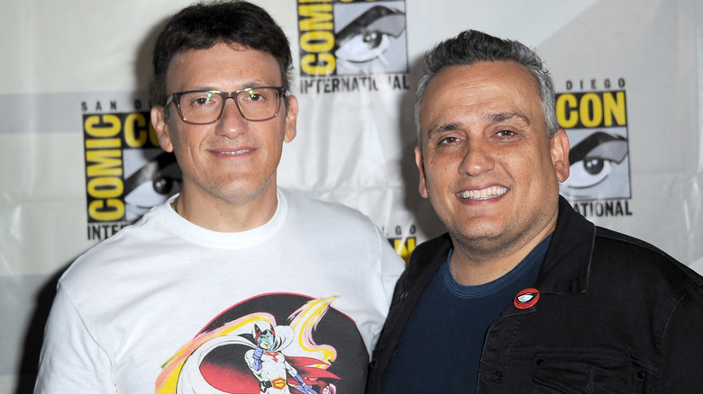 Russo Brothers smiling at Comic-Con