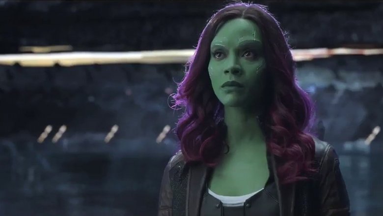 Zoe Saldana in Avengers: Infinity War