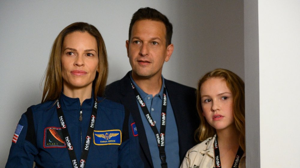 Hilary Swank, Josh Charles, and Talitha Bateman play a family in Netflix's Away