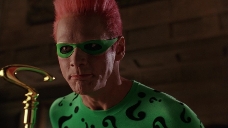 The Riddler in costume