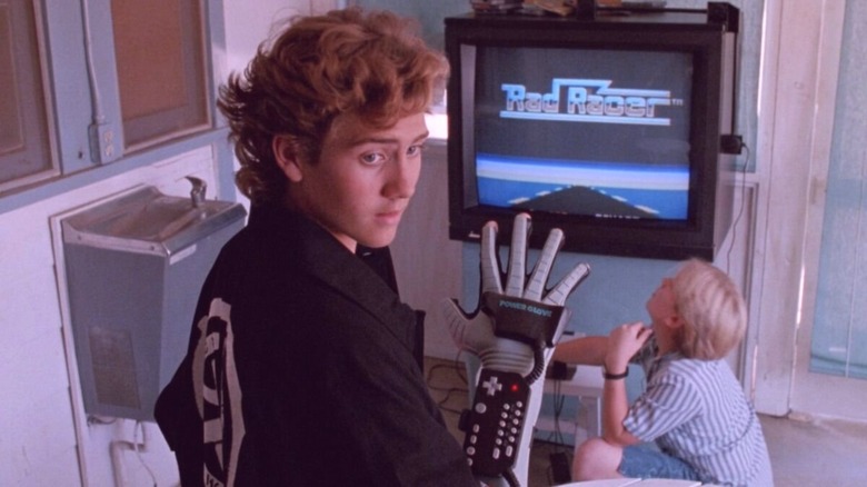 Lucas Barton using Power Glove