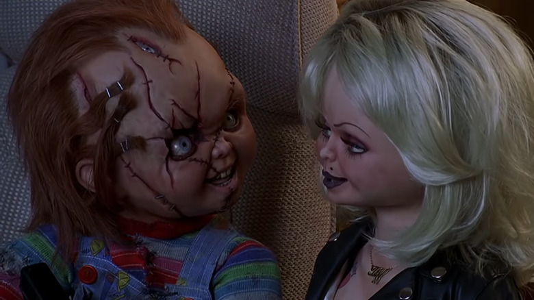 Chucky and Tiffany talking